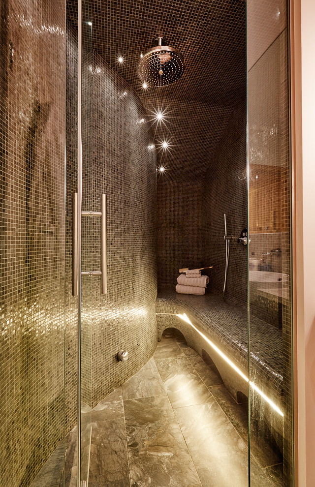 Ispirazione per una piccola stanza da bagno tradizionale