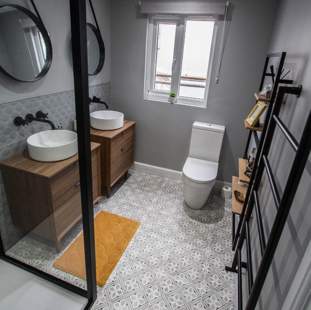 Cherry Tree Walk Beckenham Contemporary Bathroom London by