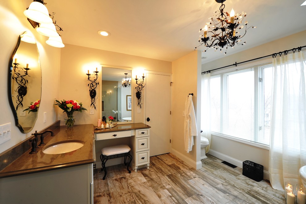 Chesterfield Master Bathroom - Traditional - Bathroom - St Louis - by Striking Renovations | Houzz