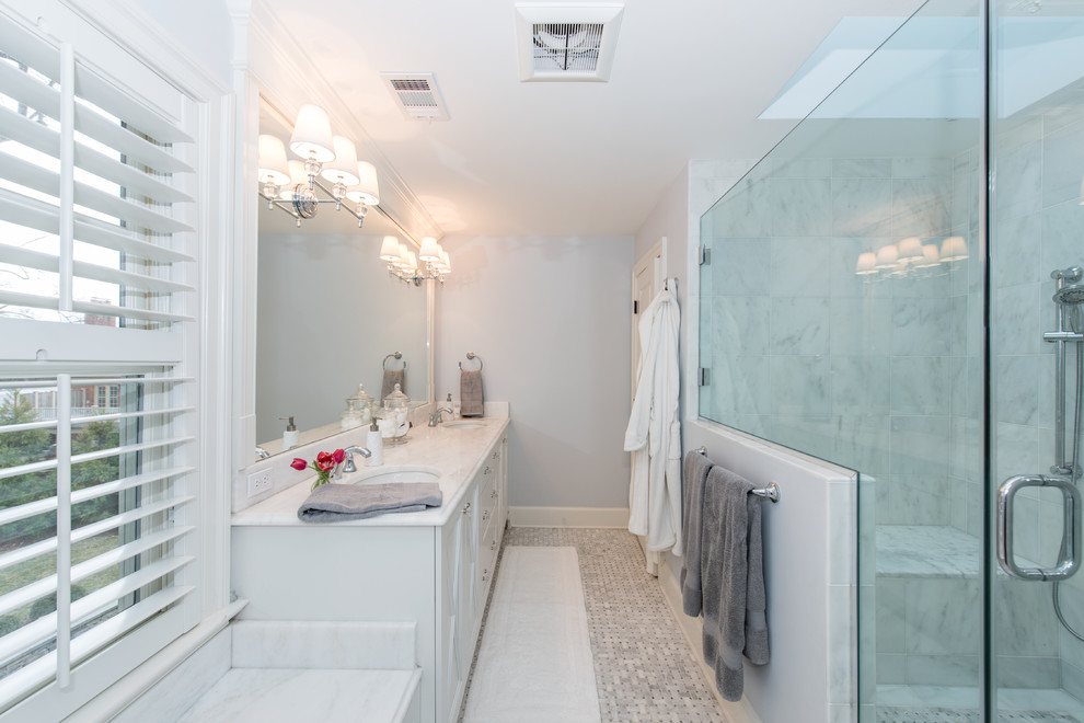 Chevy Chase, MD BarnStyle Custom Home Transitional Bathroom DC