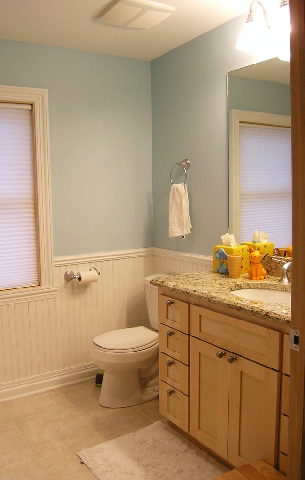 Bathroom - traditional bathroom idea in Milwaukee