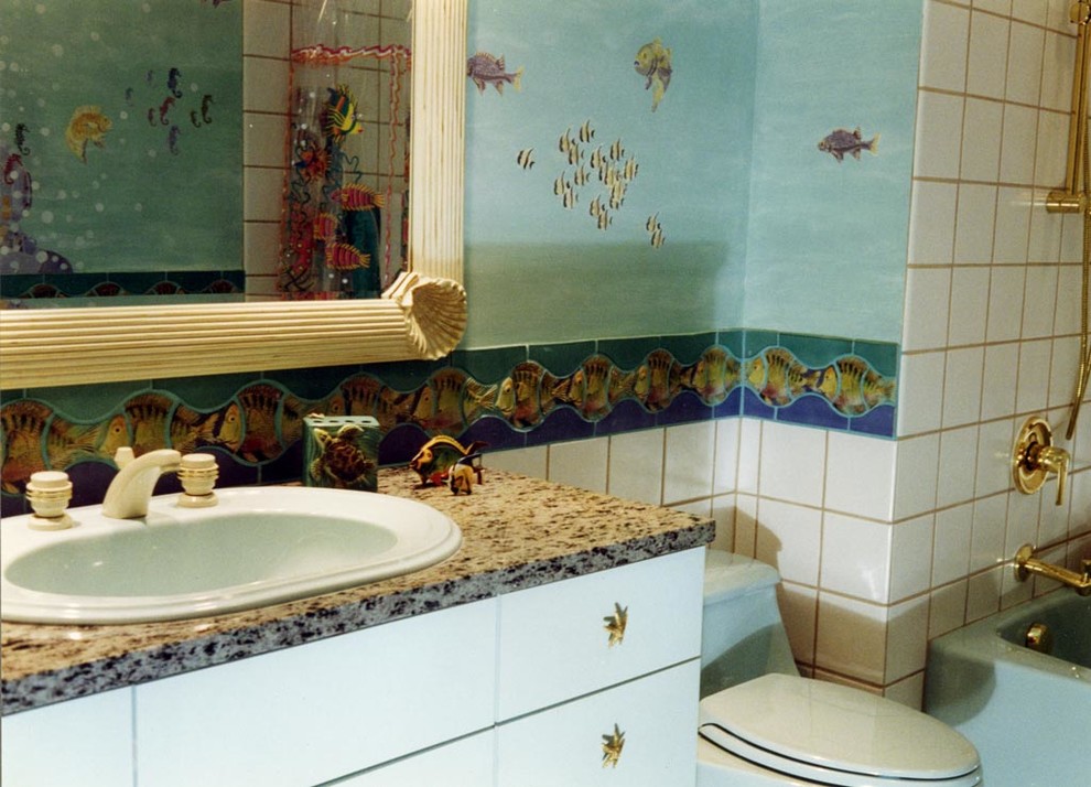 Design ideas for a world-inspired bathroom in Other.