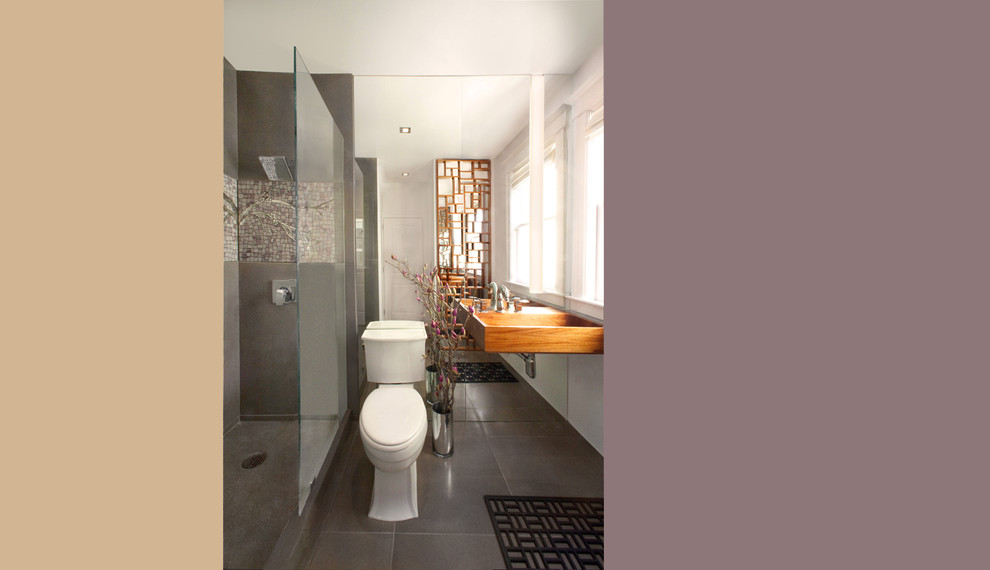 Chinatown modern piedàterre bath Modern Bathroom Los Angeles