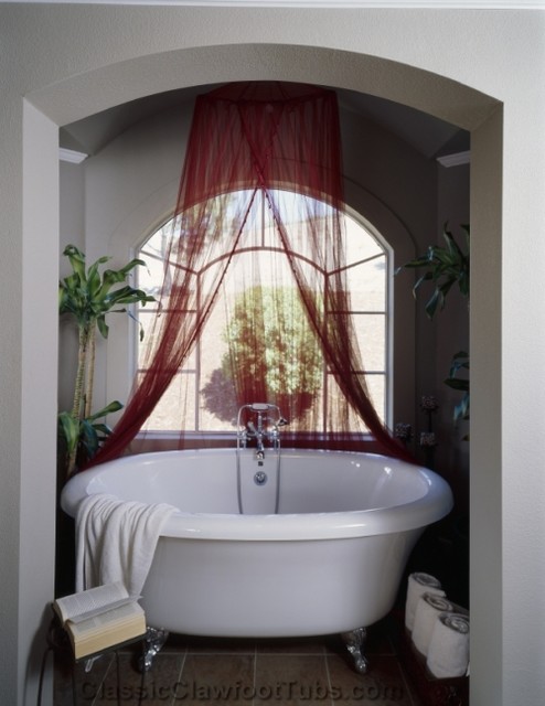 Round clawfoot tub deals