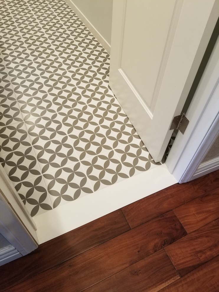 Clark Laundry & Guest Bathroom Remodel In Redondo Beach, Ca Modern