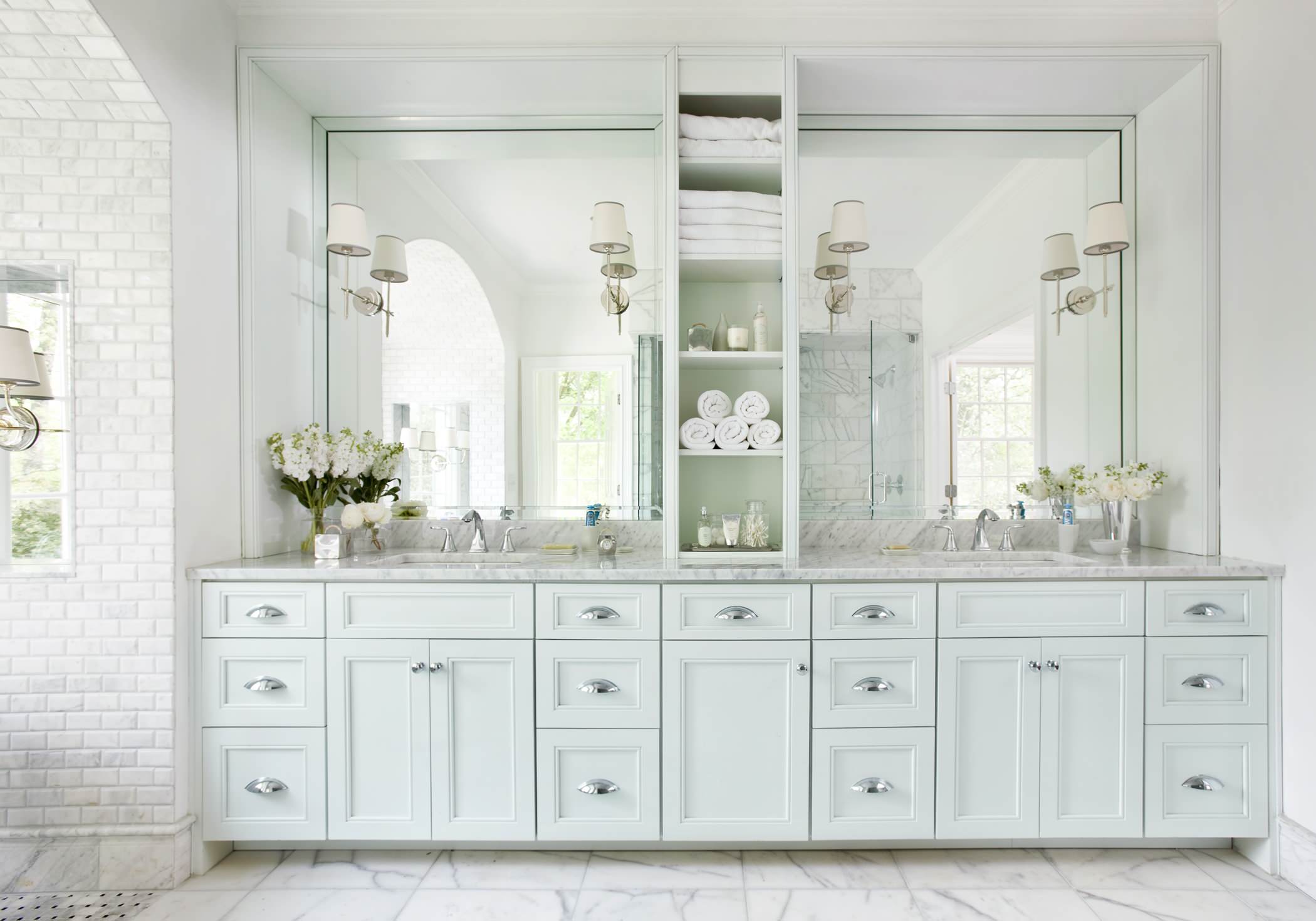 Master Bathroom Cabinets Houzz