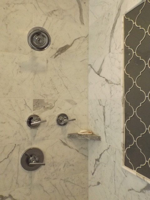 Classic Chantilly Bathroom Remodel with Rogue Valley Interior Doors ...