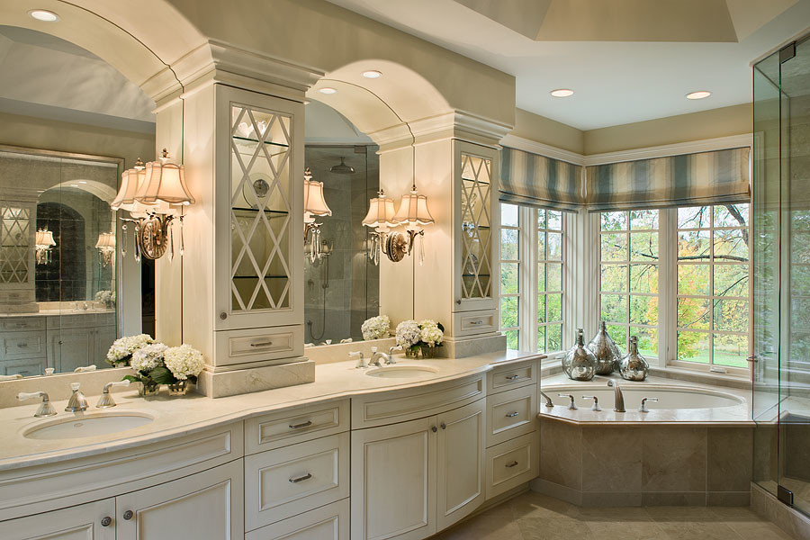 Classic Luxury Traditional Bathroom Chicago by Marsha Jones
