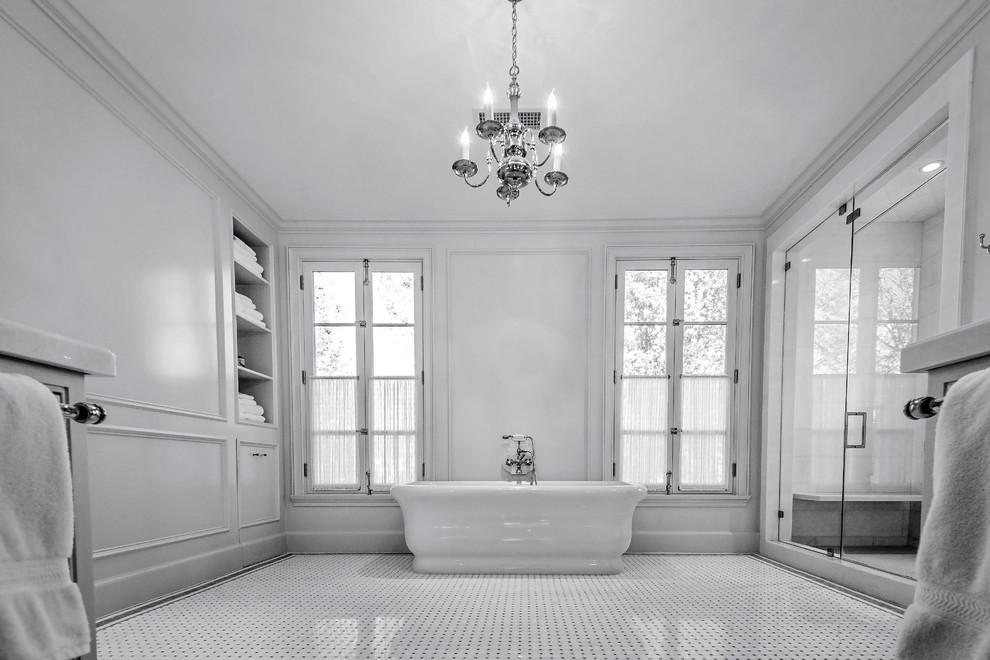 Ispirazione per una stanza da bagno tradizionale