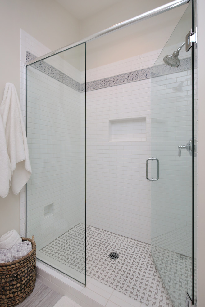 Classic White Bathroom Remodel - Traditional - Bathroom - Grand Rapids ...