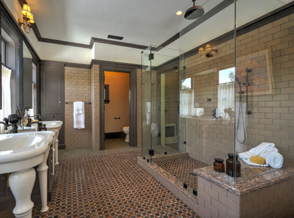 Clayton Tile Products Jeffrey Court Transitional Bathroom Other