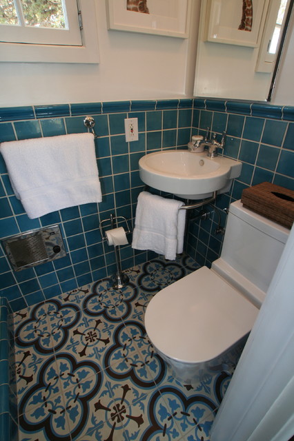 Cluny Cement Tiles For A Small Bathroom American Traditional San Francisco By Granada Tile Houzz - Encaustic Tile Small Bathroom Cluny Cement Tiles For A Small Bathroom American Traditional San Francisco By Granada Tile Houzz - Encaustic Tile Small Bathroom