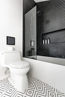 75 Badezimmer Mit Mosaikfliesen Ideen Bilder Juli 2021 Houzz De