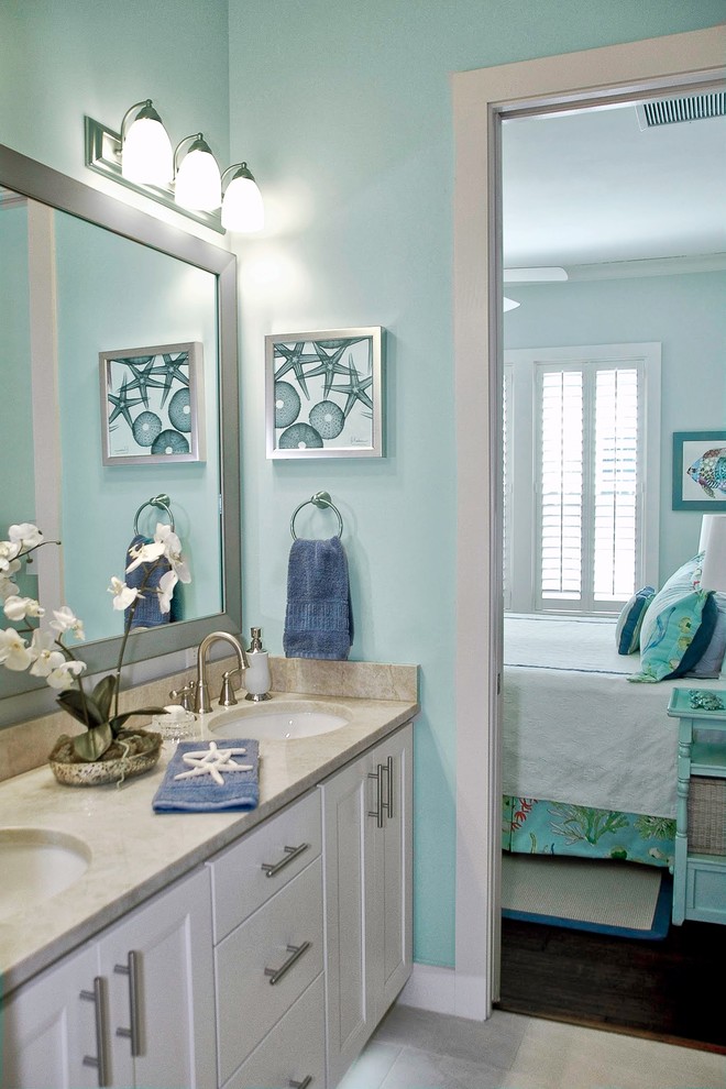 Coastal Home Atlantic Beach Beach Style Bathroom Jacksonville