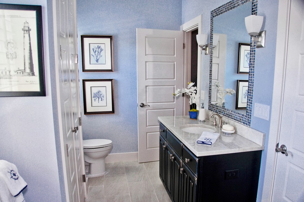 Coastal Home - Atlantic Beach - Beach Style - Bathroom - Jacksonville ...