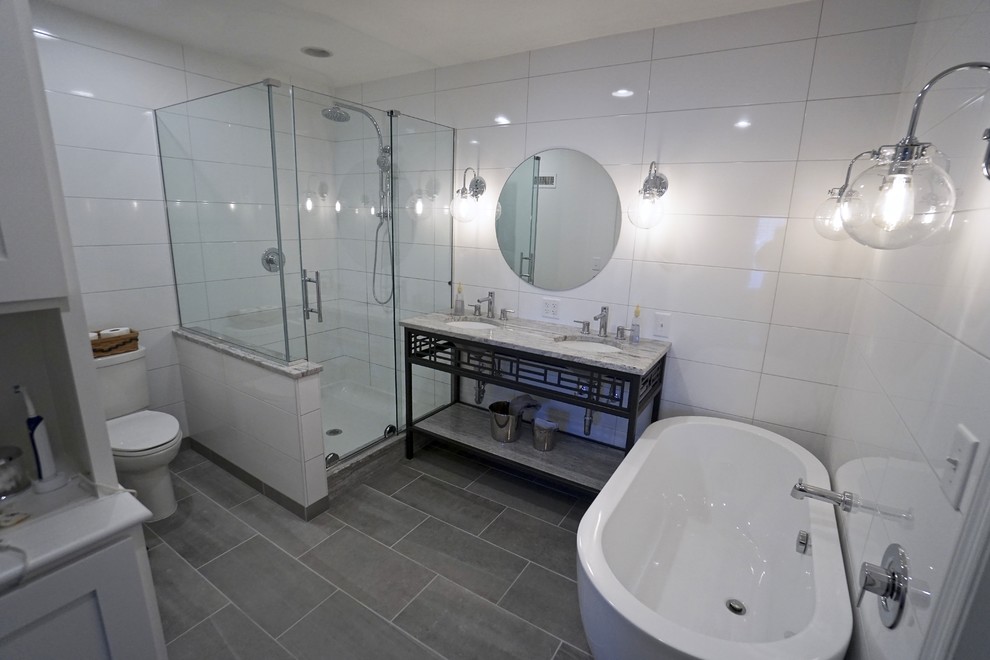 Columbus Master Bathroom Contemporary Bathroom Columbus by Winkelman Design Houzz