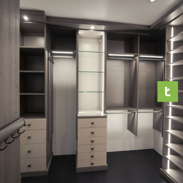 Complete Bathroom & Closets Remodel Modern Bathroom Los Angeles