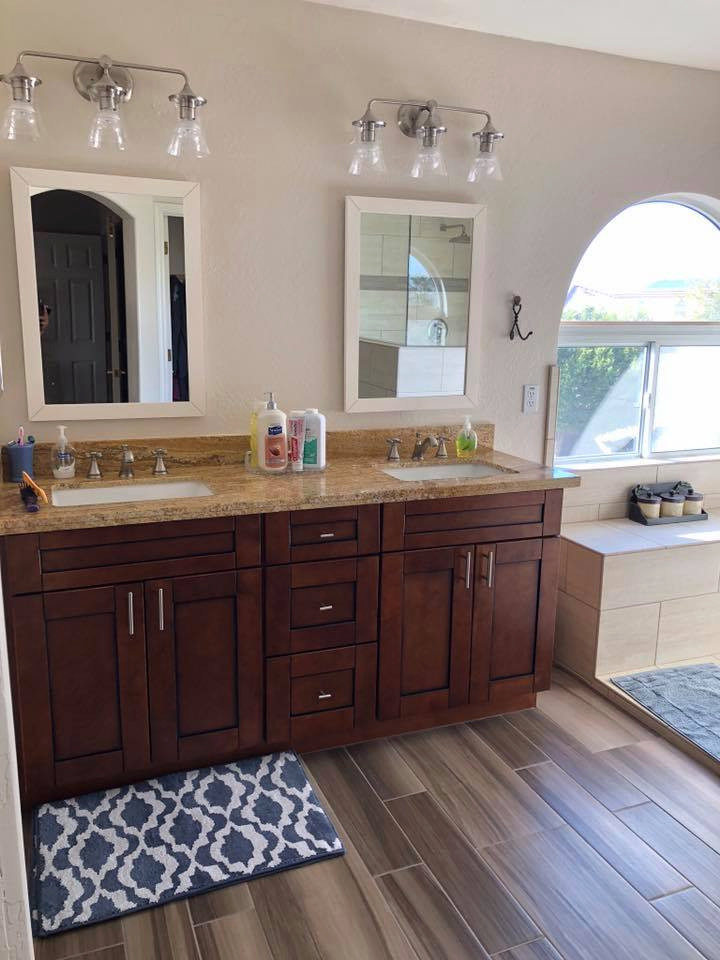 Complete Bathroom Remodel, Arizona Building and Remodeling LLC Modern