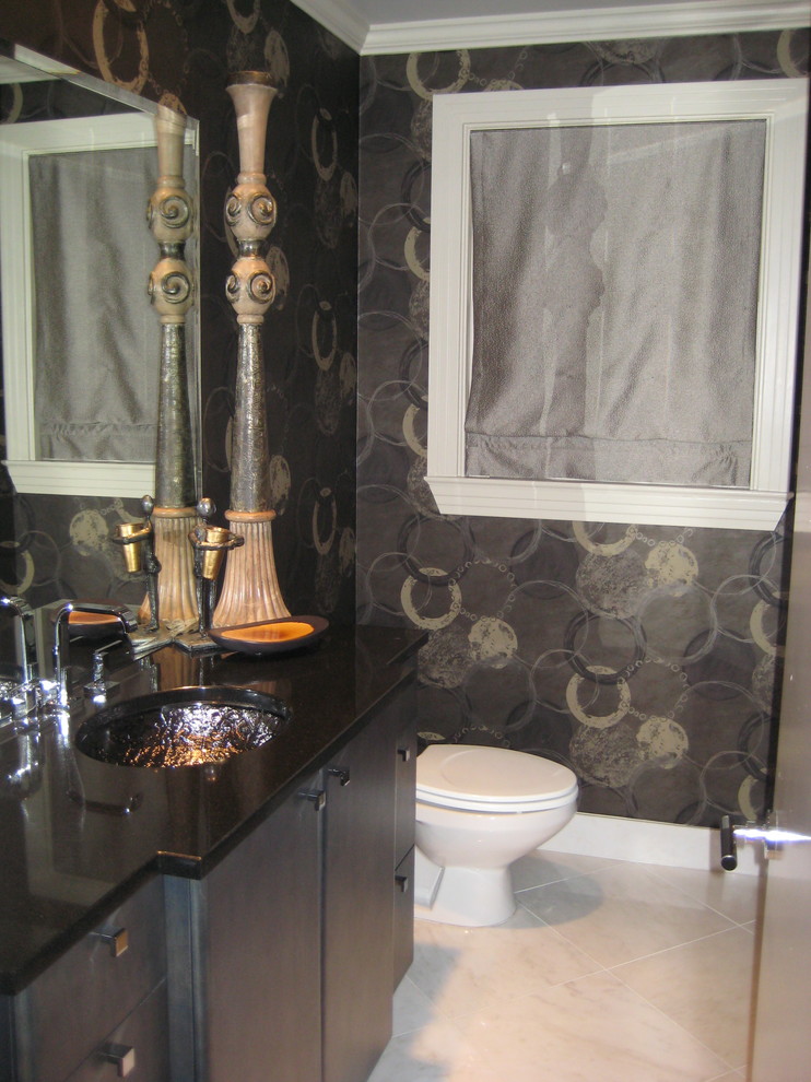Contempoary hall bath. Transitional Bathroom New Orleans by