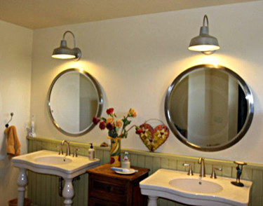 barn light bathroom vanity