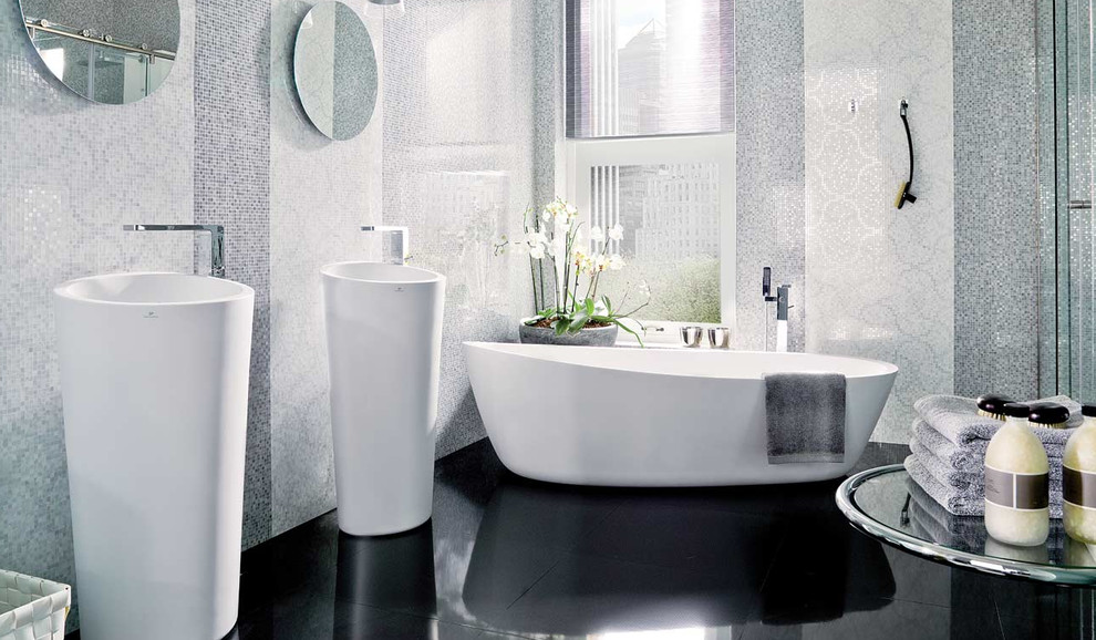 Contemporary bathroom from Royal Stone & Tile Contemporary Bathroom Los Angeles by Royal