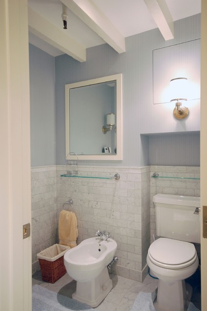 Subway Tile Wainscoting Puts Bathrooms on the Right Track