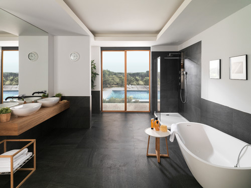 15 Perfect Black Floors for Bathrooms: Best Bathroom Ideas