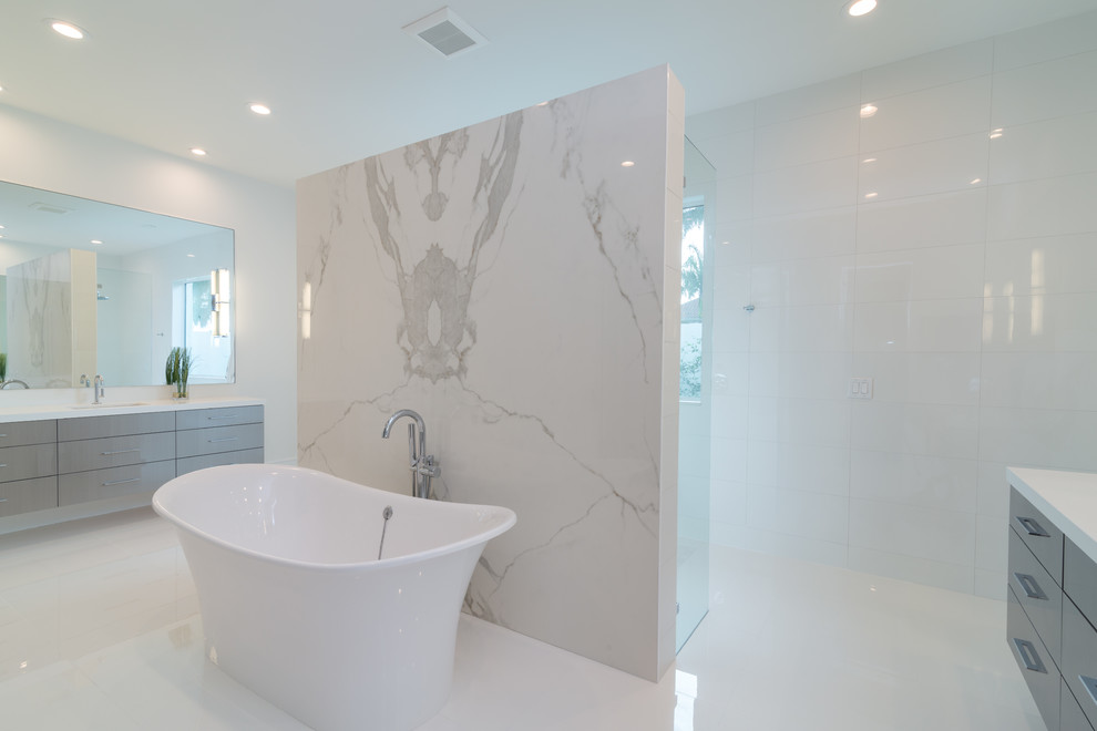 Contemporary Bathroom Remodel (Miami, FL) Contemporary Bathroom