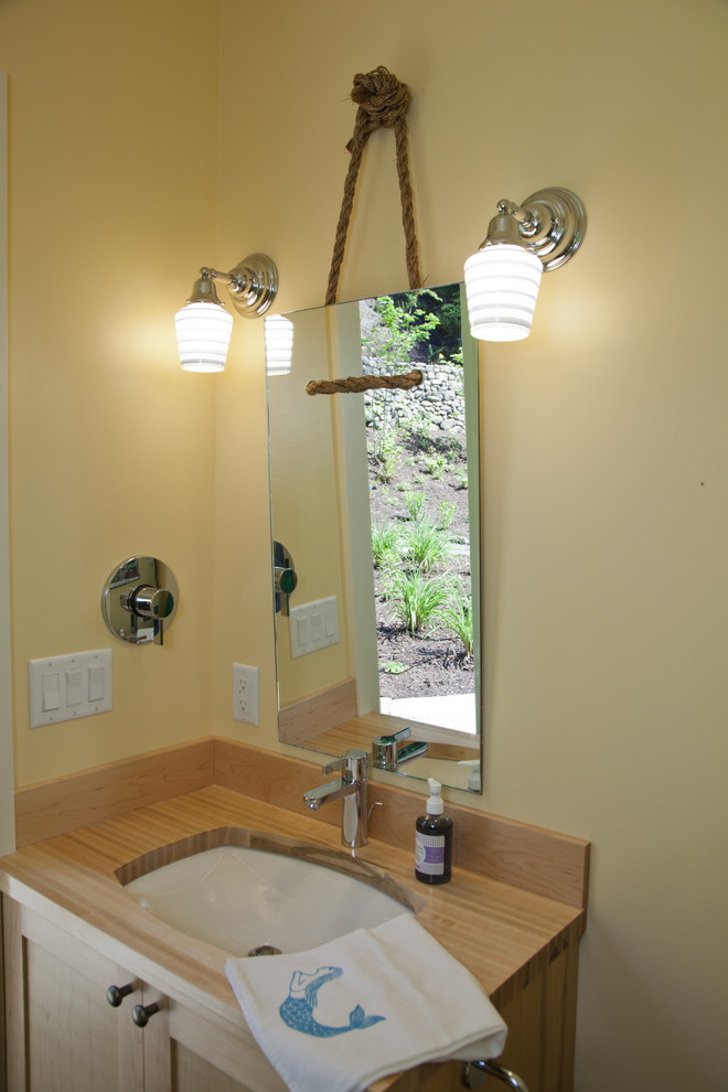 Bathroom - contemporary bathroom idea in Portland