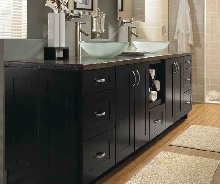 Contemporary Black Bathroom Contemporary Bathroom Denver