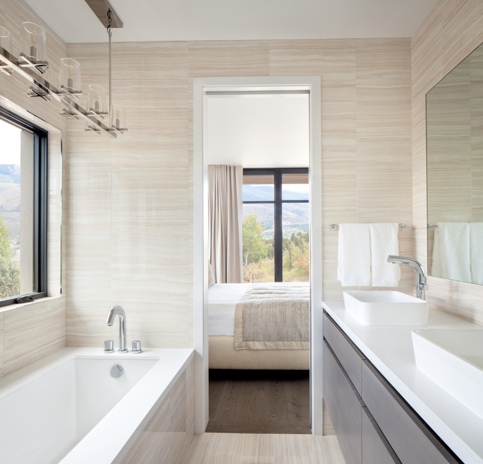 Contemporary Hillside Residence - Contemporary - Bathroom - Denver - by ...