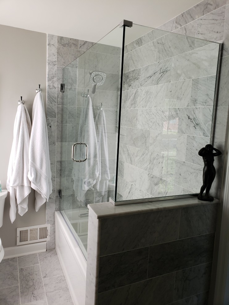 Contemporary Kitchen and Bathroom Remodel - Contemporary - Bathroom ...