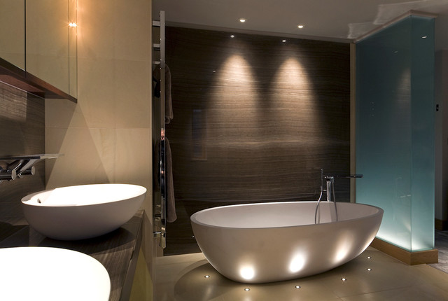 Contemporary New Build Home - South Yorkshire - Contemporary - Bathroom -  Other - by Brilliant Lighting | Houzz
