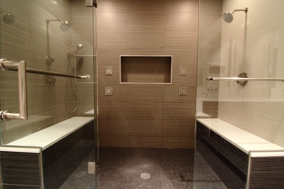 Coppell House Modern Bathroom Dallas by Mohment Houzz