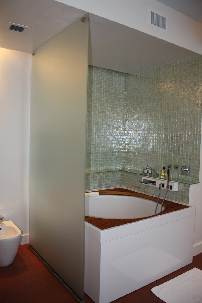 Coral Gables Residence Modern Bathroom Miami by CM Glass Houzz