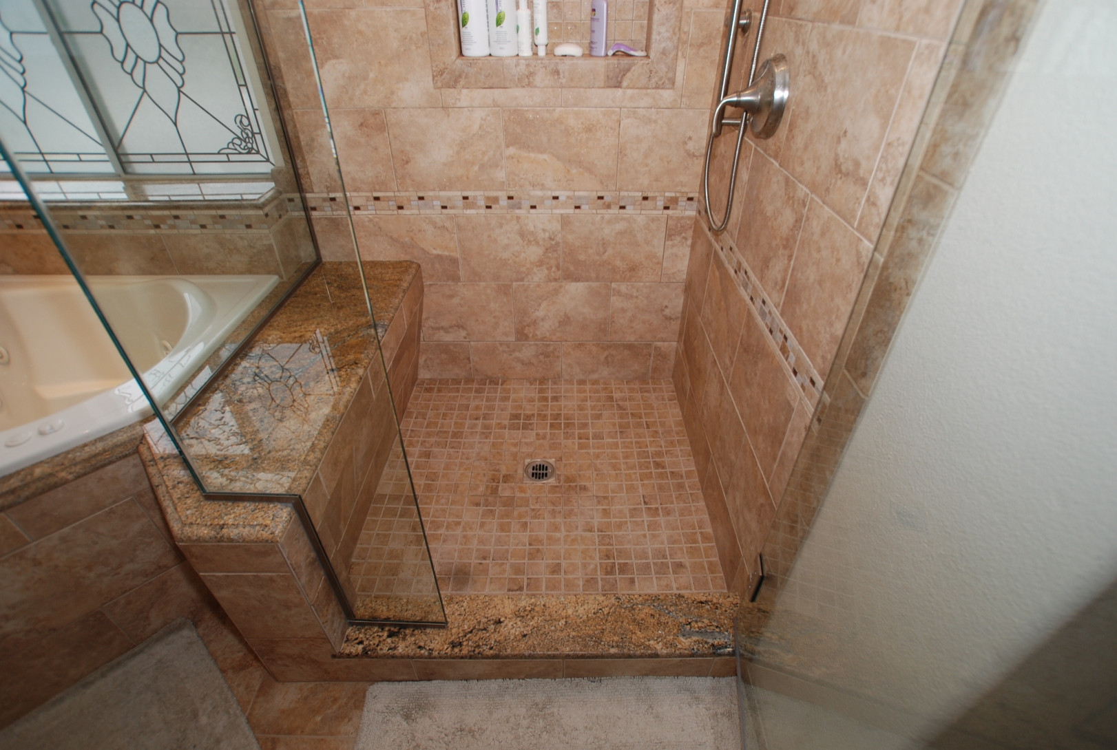 Granite Shower Seat Houzz