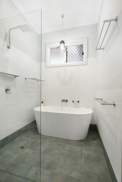Corrimal Bathroom Renovation - Transitional - Bathroom - Wollongong - by Refresh Renovations ...