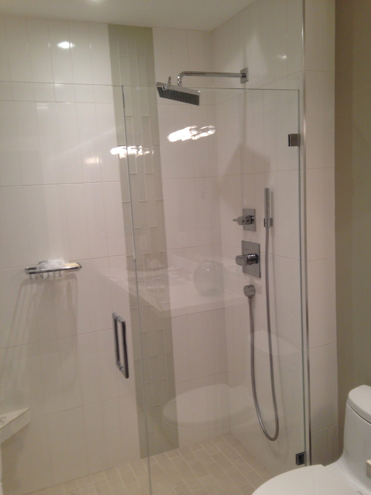 Corte Madera Condo Remodel 20142015 AFTER Contemporary Bathroom