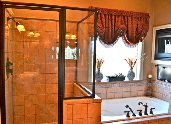 Klassisches Badezimmer in Little Rock