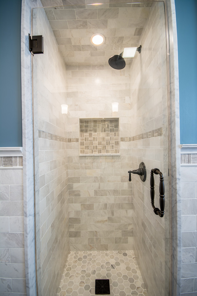 Cranston, RI - Hall Bath Remodel - Traditional - Bathroom ...