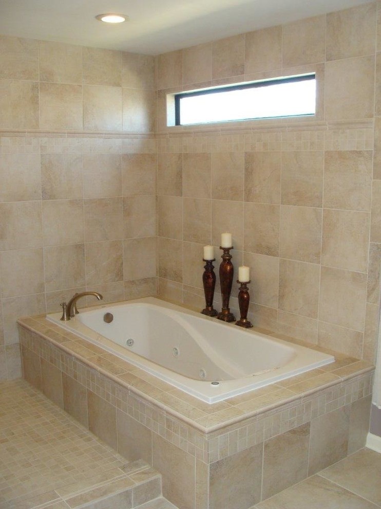 Источник вдохновения для домашнего уюта: ванная комната среднего размера в классическом стиле
