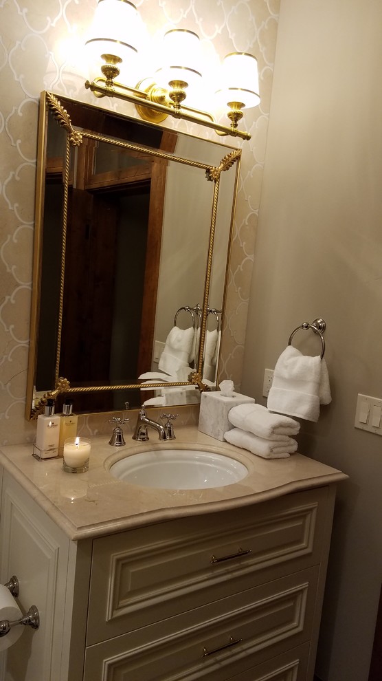 Crema Marfil Bathroom Bathroom San Luis Obispo by Valley Tile