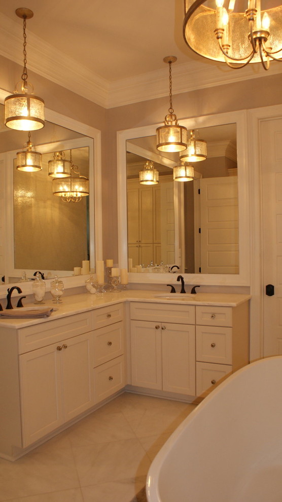 Creole Cottage Eclectic Bathroom New Orleans by Ambiance