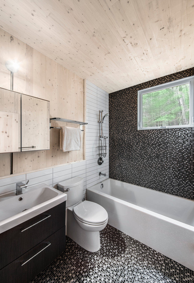 CrossLaminatedTimber Cottage Contemporary Bathroom Toronto by Kariouk Associates Houzz