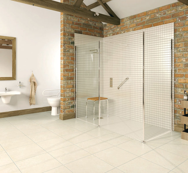 Curbless Shower Systems Modern Bathroom St Louis by Capitol