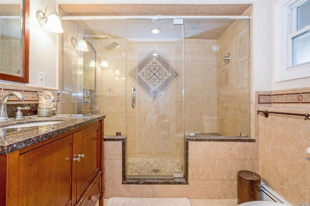 Custom Bathroom And Kitchen Remodel Long Island New York Contemporain Salle De Bain New 7937