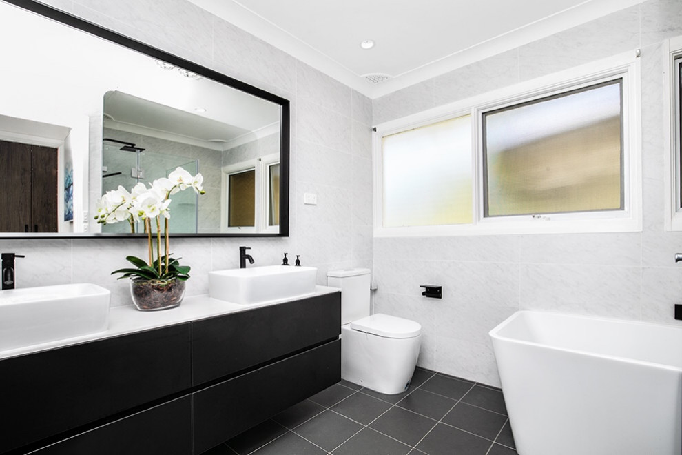 Custom Bathroom Modern Bathroom By Jayen Innovations Kitchens And Joinery Houzz