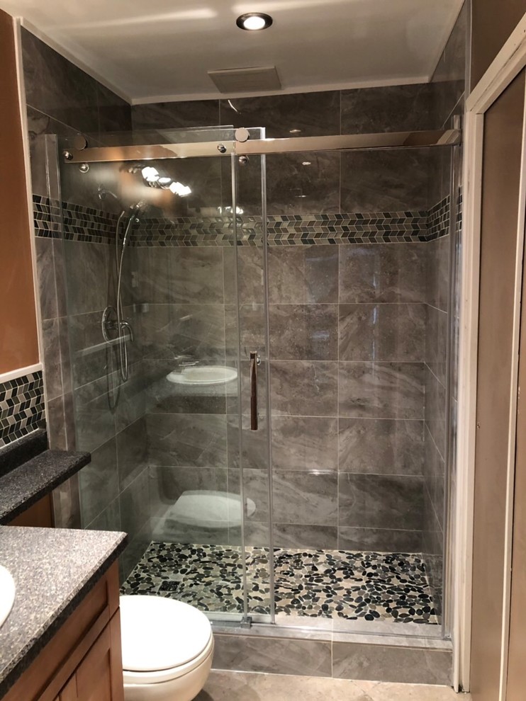 Custom build shower - Traditional - Bathroom - Other - by Global