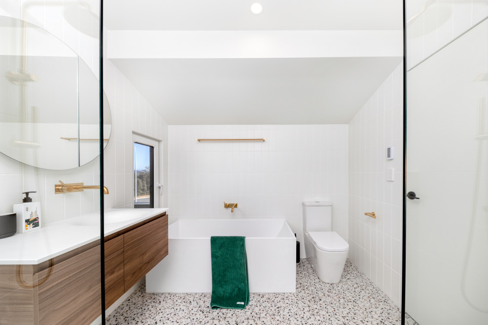 Custom built home Watson Contemporary Bathroom Canberra