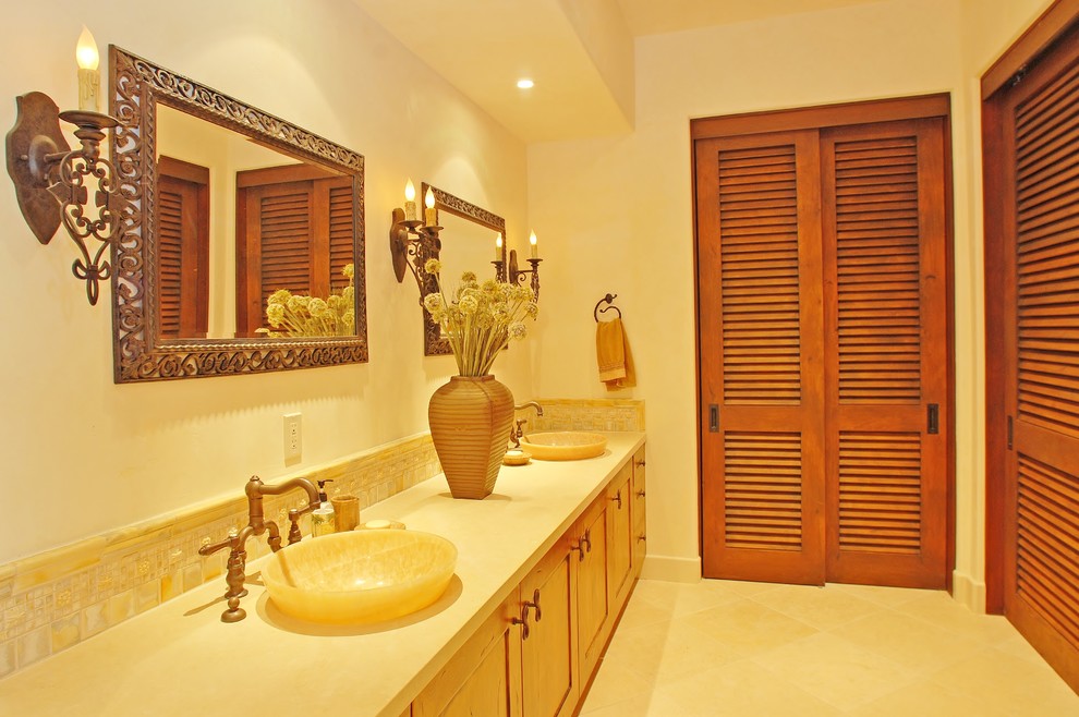 Custom Coastal La Jolla Remodel Mediterranean Bathroom San Diego by Marengo Morton